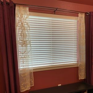 Vintage Velvet Curtain Set